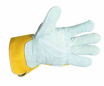CERVA - EIDER pracovní rukavice hovězí štípenka - velikost 10